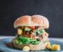 Veggie Burgers with Avocado Green Harissa